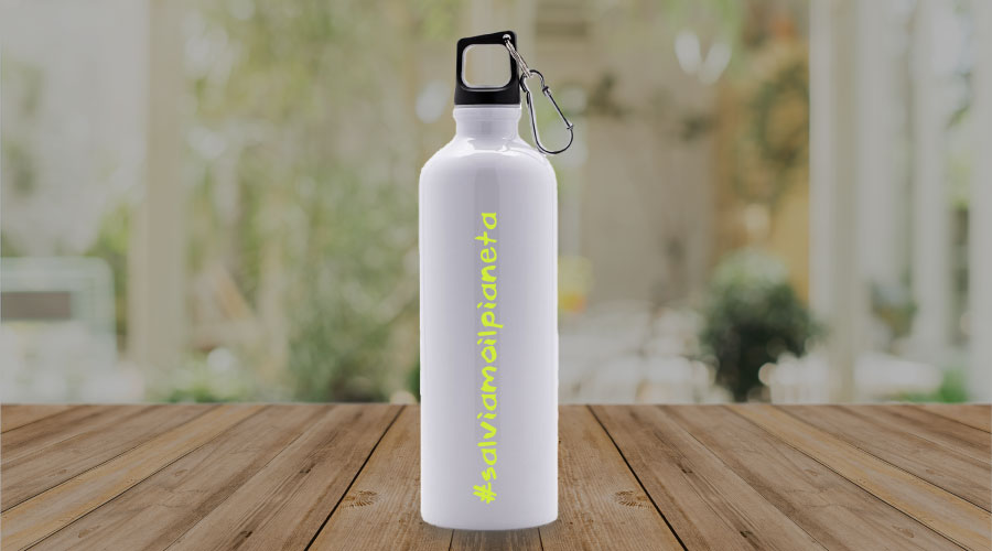 Borraccia per la aestra | Regalo personalizzato con avatar noe e classe | Bottiglia terica in